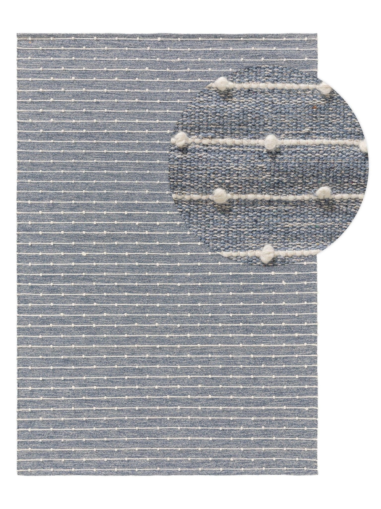 Lytte Teppich Blau / 120x170 cm Kinderteppich Lupo