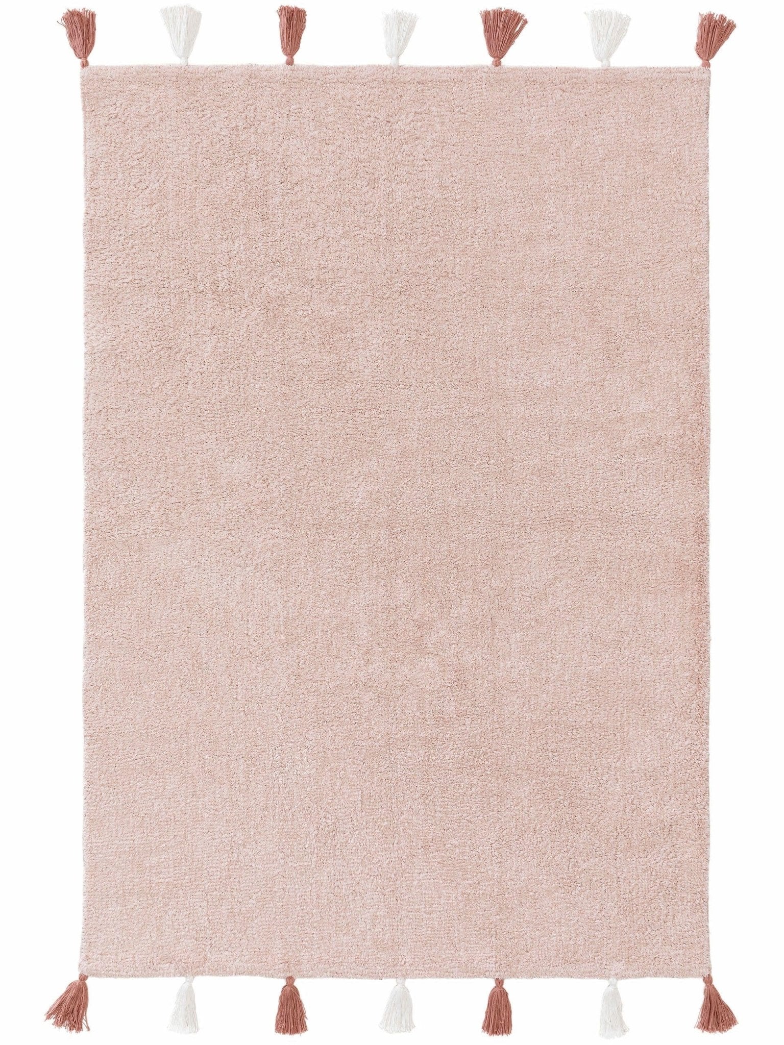 Lytte Teppich Rose / 15x15 cm Waschbarer Kinderteppich Malu