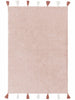 Lytte Teppich Rose / 15x15 cm Waschbarer Kinderteppich Malu