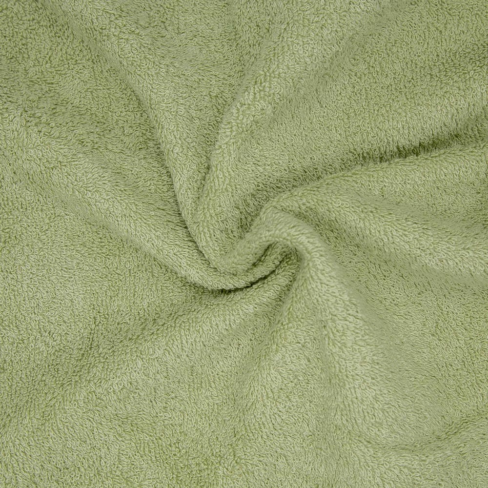 Frottee Stoff Baumwolle Khaki