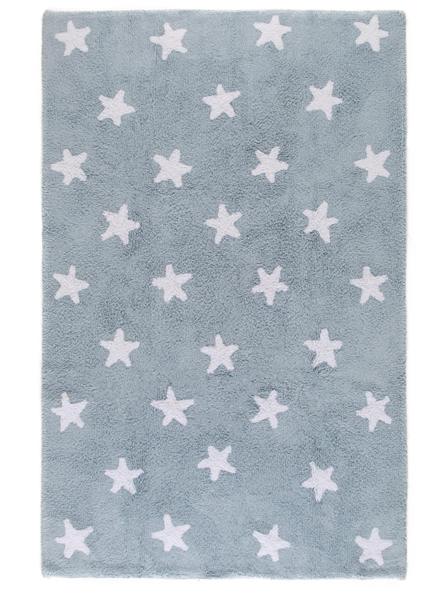 Lytte Teppich Blau / 120x180 cm Waschbarer Kinderteppich Bambini